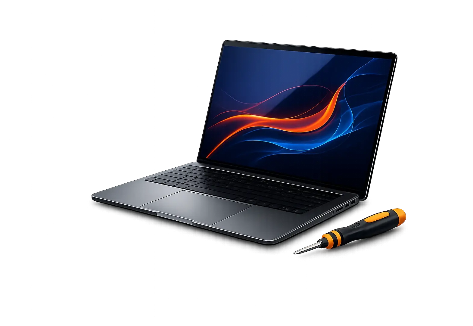Laptop serwisowany przez RAF-COMP