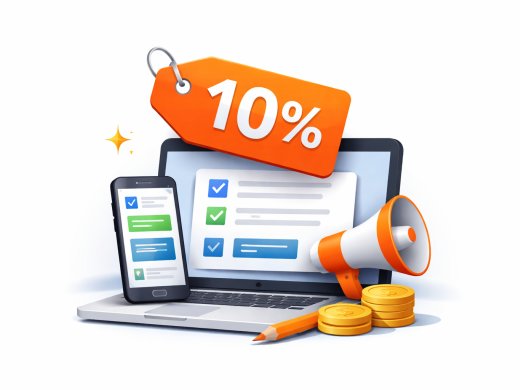 Rabat 10% za zgłoszenie online