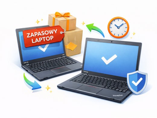 Laptop zastępczy przy dłuższej naprawie