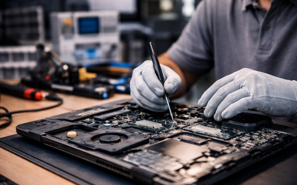 Naprawa laptopów
